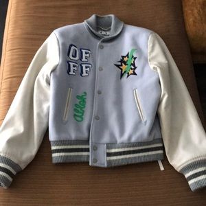 Off-White varsity jacket size small
